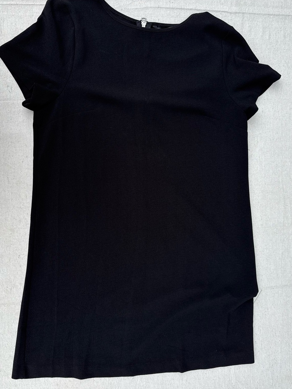 Felicity & Coco Black Short Sleeve Crew Neck Top